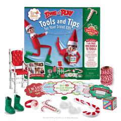 The Elf on the Shelf Elves at Play idea book cover to spark nightly scenes and imagination