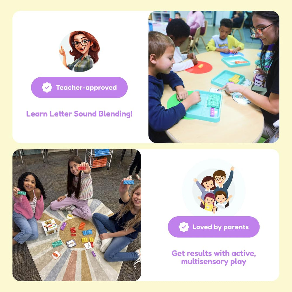 The Fidget Game features colorful elf cards for engagement.