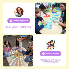 The Fidget Game features colorful elf cards for engagement.