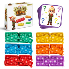 The Fidget Game Sneaky Elves CVC cards help kids blend sounds and decode words.