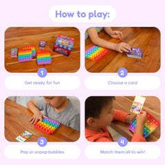 The Fidget Game Unicorns vs Dragons shapes tiles reinforce geometry concepts through hands-on activity.