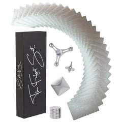 The Fidget Set metallic gift box keeps tools organized and ready.