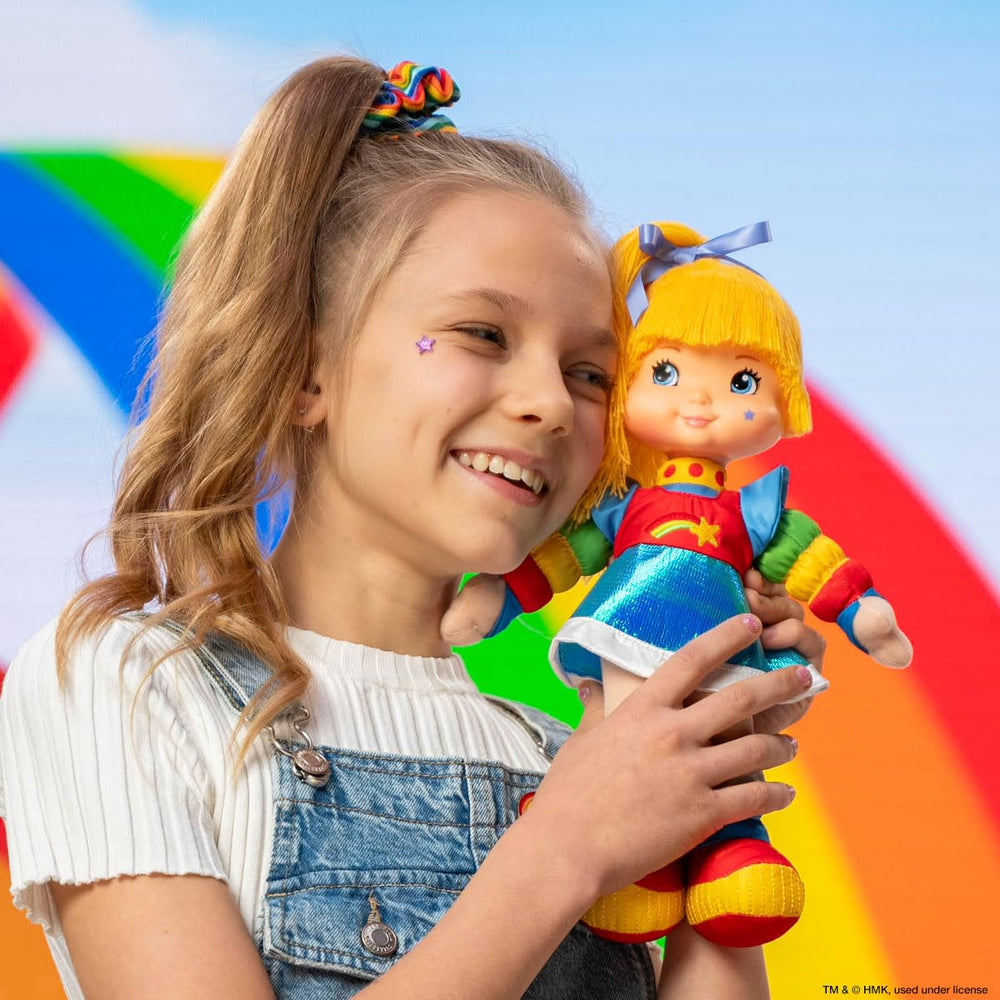 The Loyal Subjects Rainbow Brite sticker sheet, 7 classic stickers for customization.