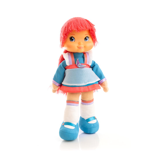 The Loyal Subjects Rainbow Brite Moonglow 12-inch doll ready for display and collection.