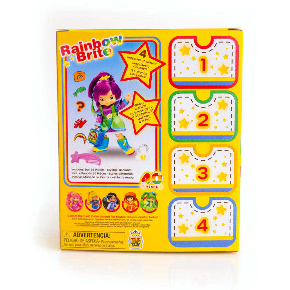The Loyal Subjects Rainbow Brite packaging makes a gift-ready display