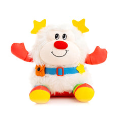 The Loyal Subjects Rainbow Brite Twink plush face close-up, ideal cuddle buddy for fans.