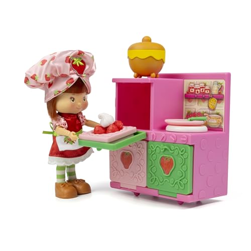The Loyal Subjects Strawberry Shortcake 5.5-inch doll with scented hair for playtime.