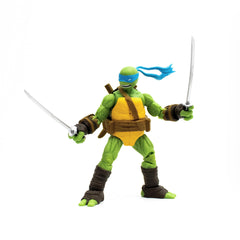 The Loyal Subjects TMNT Leonardo figure articulation detail enables dynamic poses.