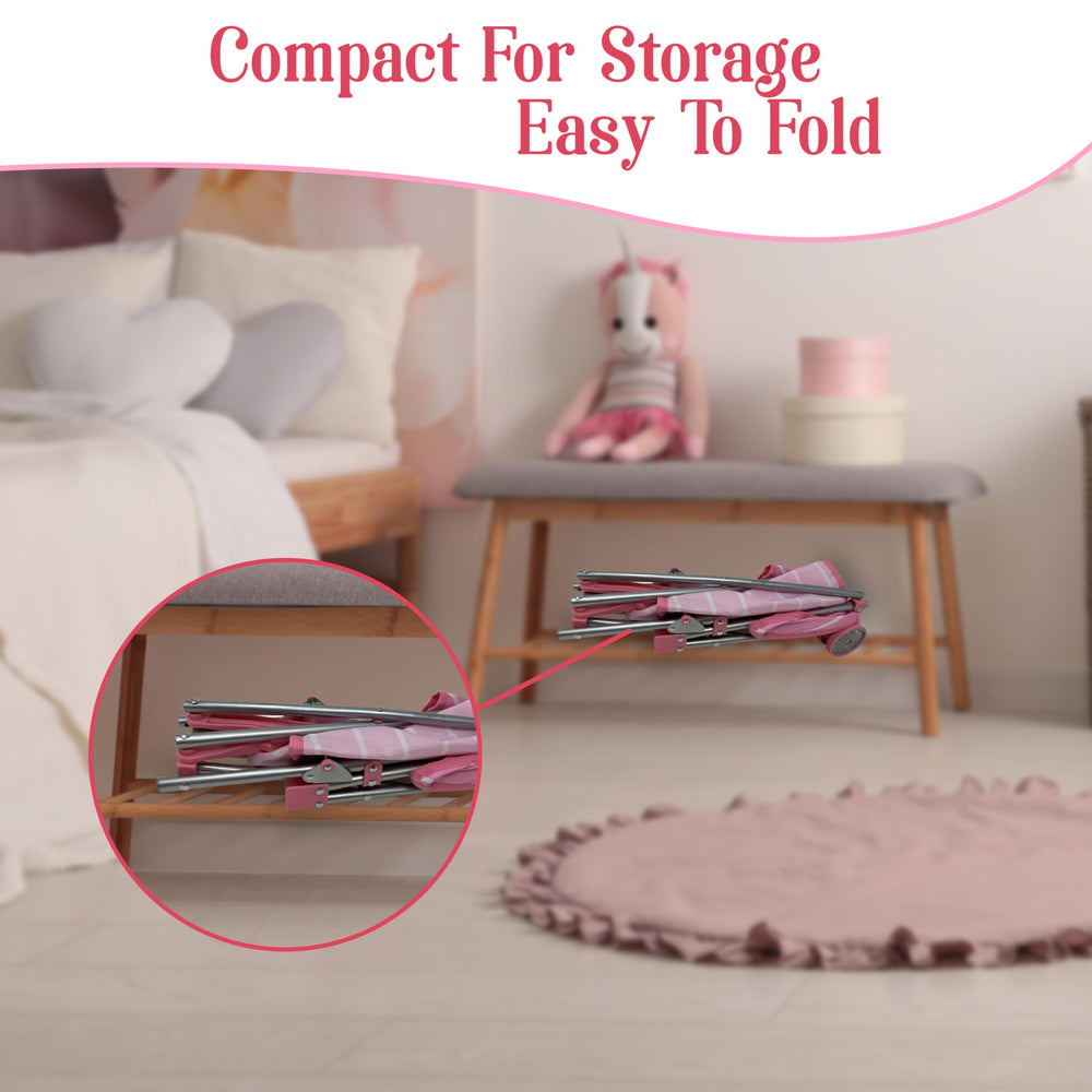 The New York Doll Collection 12-inch doll with pacifier ready for nurturing moments.