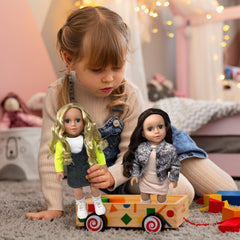 The New York Doll Collection 18in doll gift-ready packaging for special occasions.