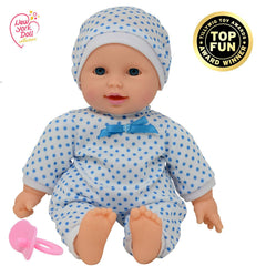 The New York Doll Collection boy toy doll designed for toddlers and early development.