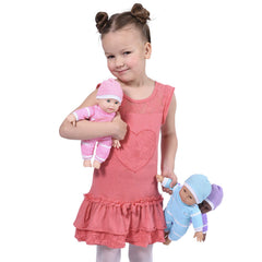 The New York Doll Collection pacifier accessory enhances soothing play.