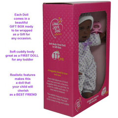 The New York Doll Collection free pacifier included for realistic caregiving moments