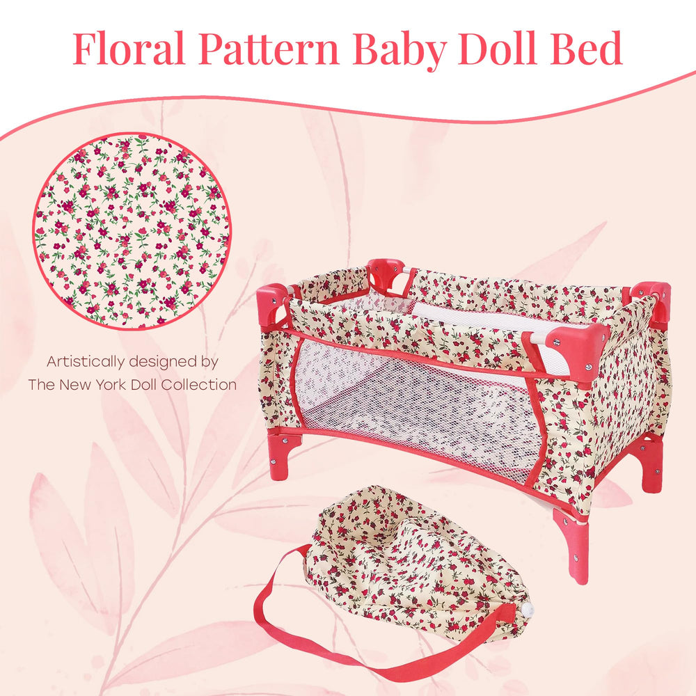 The New York Doll Collection storage bag with shoulder strap included.
