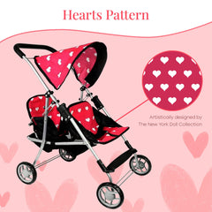 The New York Doll Collection easy assembly—attach wheels for quick setup
