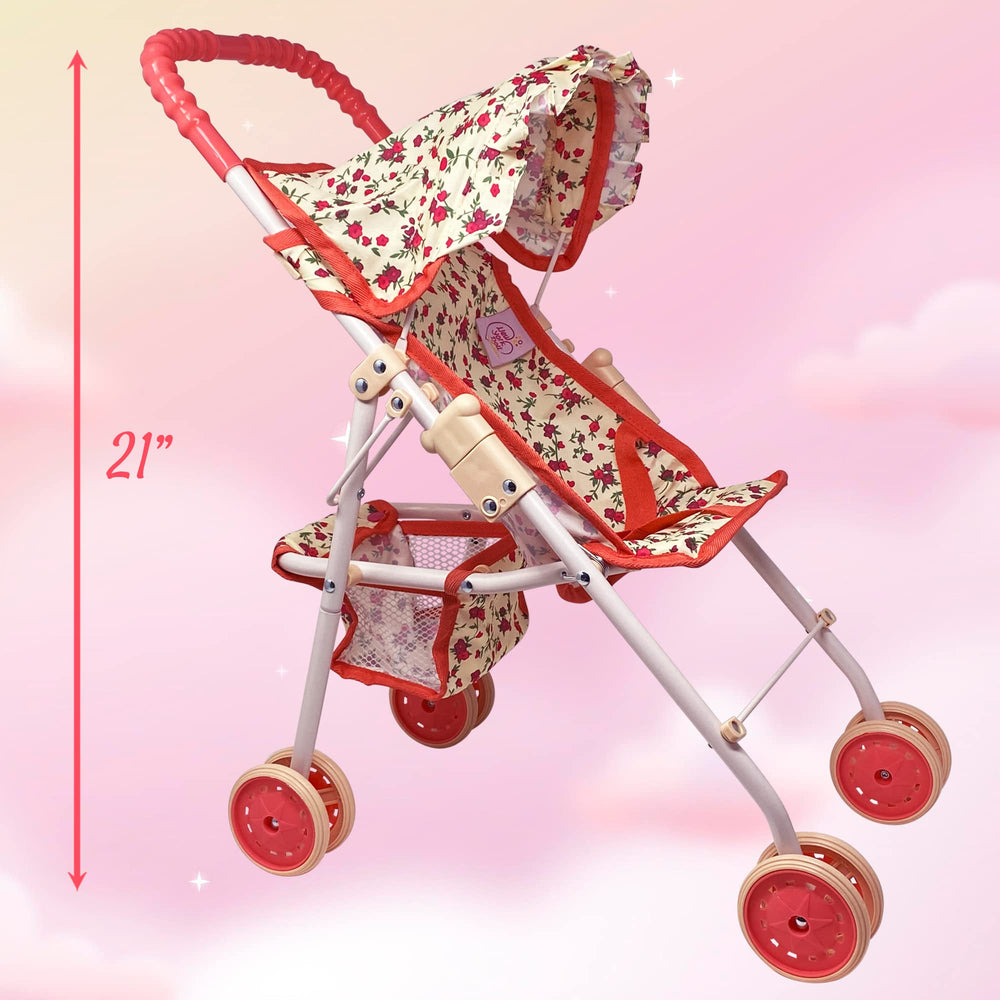 The New York Doll Collection Foldable frame for quick setup and easy storage