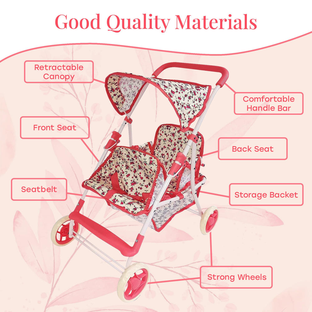 The New York Doll Collection foldable design makes storage easy after play