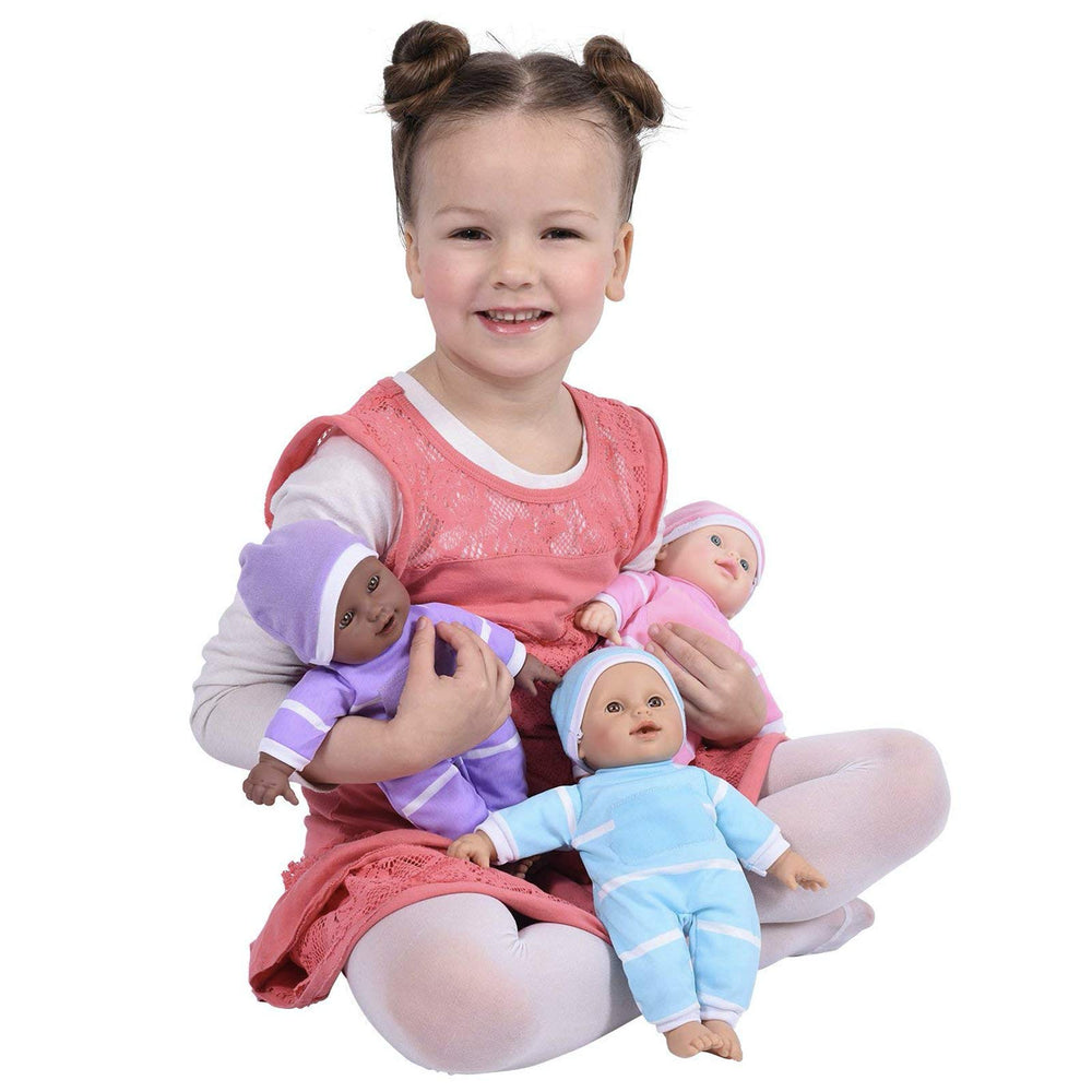 The New York Doll Collection hand-washable doll simplifies cleanup