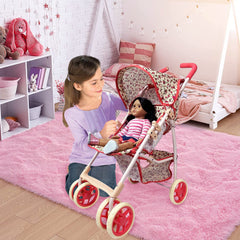 The New York Doll Collection handle grips provide comfort for little hands.