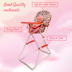 The New York Doll Collection removable washable cover makes cleanup quick and easy after playtime.