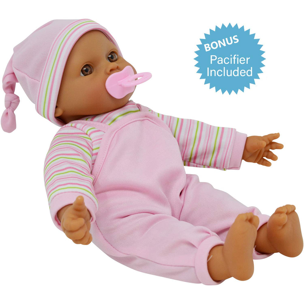 The New York Doll Collection is safety tested for child-friendly play.