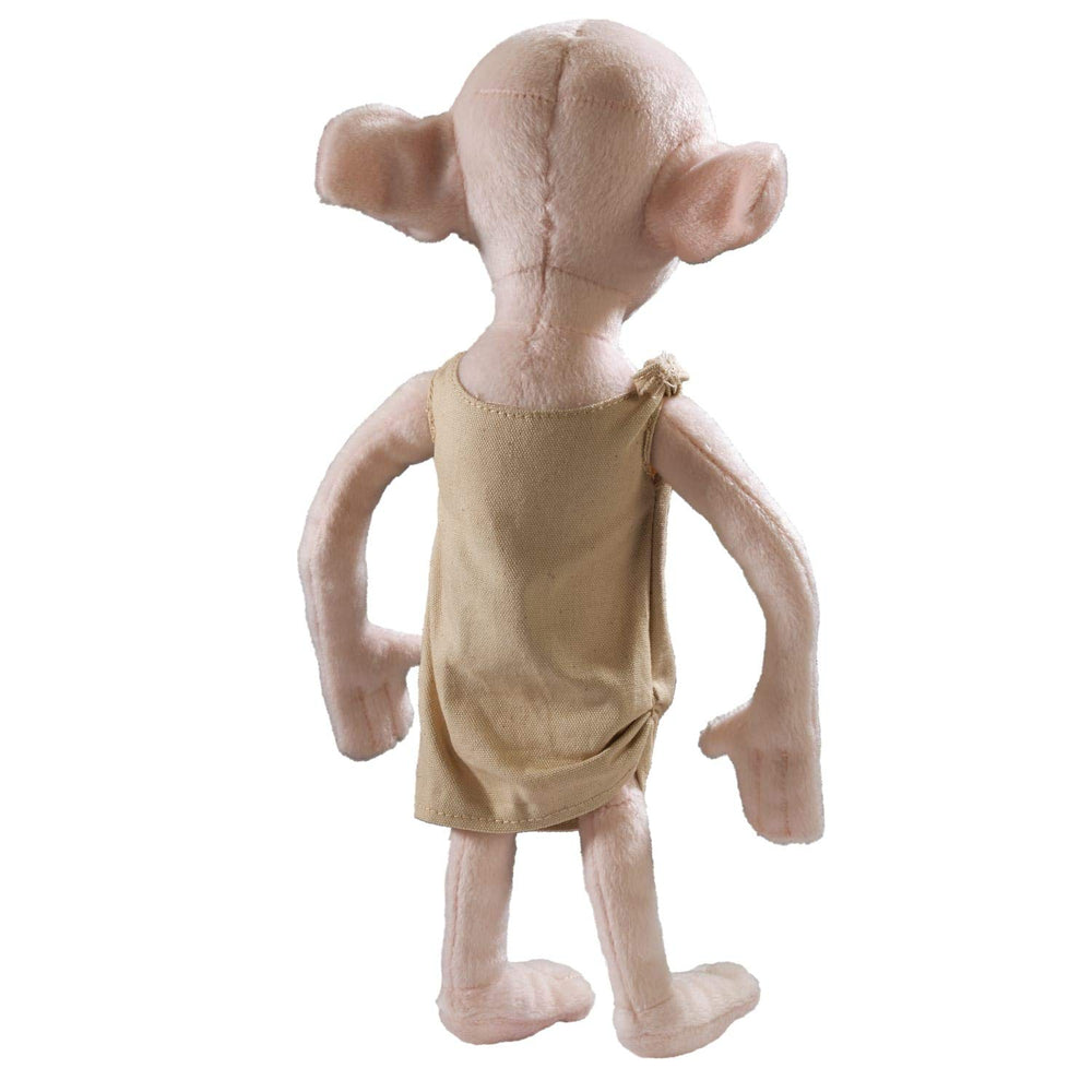 The Noble Collection Dobby plush on a shelf for room decor.