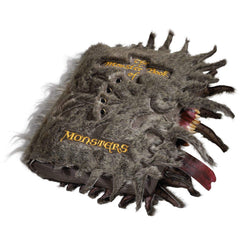The Noble Collection Monster Book of Monsters plush, side view, adds film-accurate charm