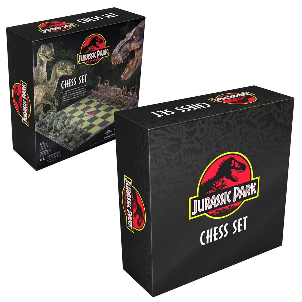 Dilophosaurus chess piece detail from The Noble Collection Jurassic Park set for thrilling midgame.