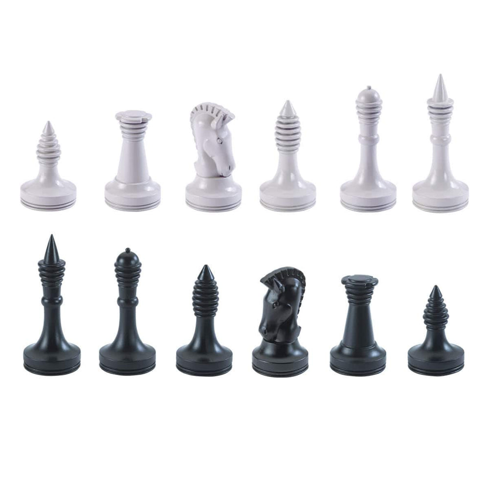 The Noble Collection Star Trek tridimensional chess pieces deliver precise, diecast heft for premium feel.