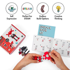 The Off Bits ArtBit connector pins enable quick, sturdy builds and repeatable experiments.