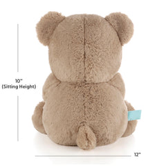 Benny bear is machine washable, simplifying cleanup after playtime