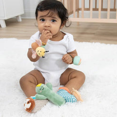 The Peanutshell set is machine washable for quick cleanup.