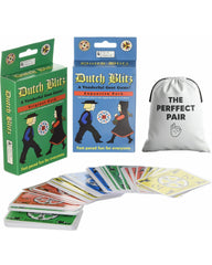 The Perfect Pair Dutch Blitz original game cards stacked for fast, family-friendly play at home.