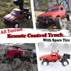 The Perseids RC crawler 2.4GHz remote offers fast response with minimal interference