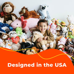 Cheetah plush from The Petting Zoo supports imaginative play and curiosity.