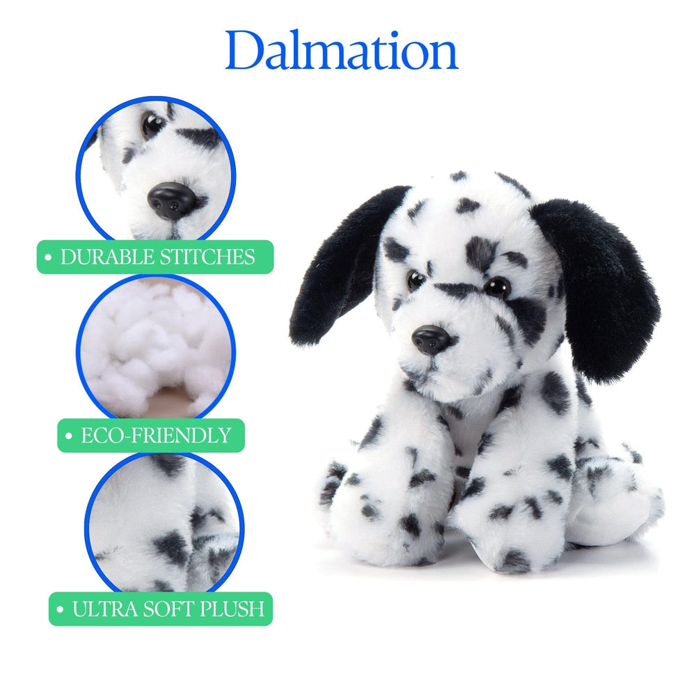 The Petting Zoo dalmatian plush makes a great gift for kids and animal lovers.