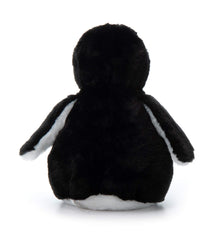 The Petting Zoo Softee penguin with durable stitching for longevity.