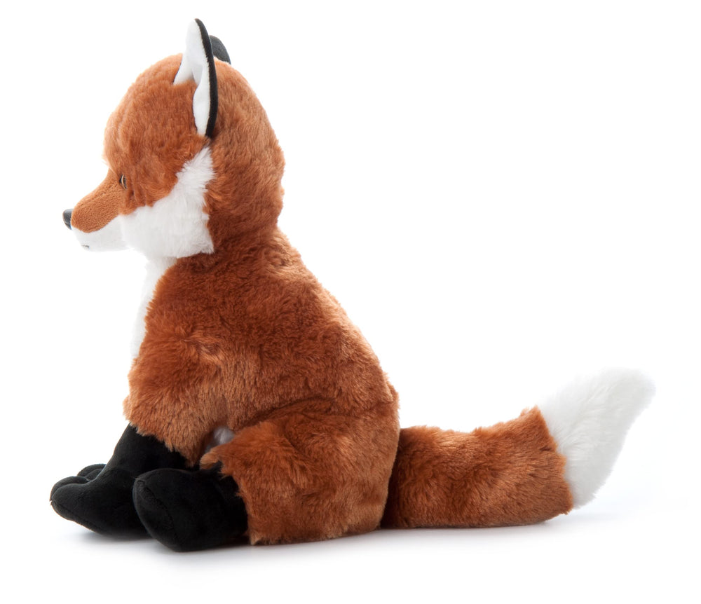 The Petting Zoo fox with lush red and white fur for cuddly fun.