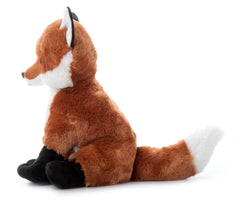 The Petting Zoo fox with lush red and white fur for cuddly fun.