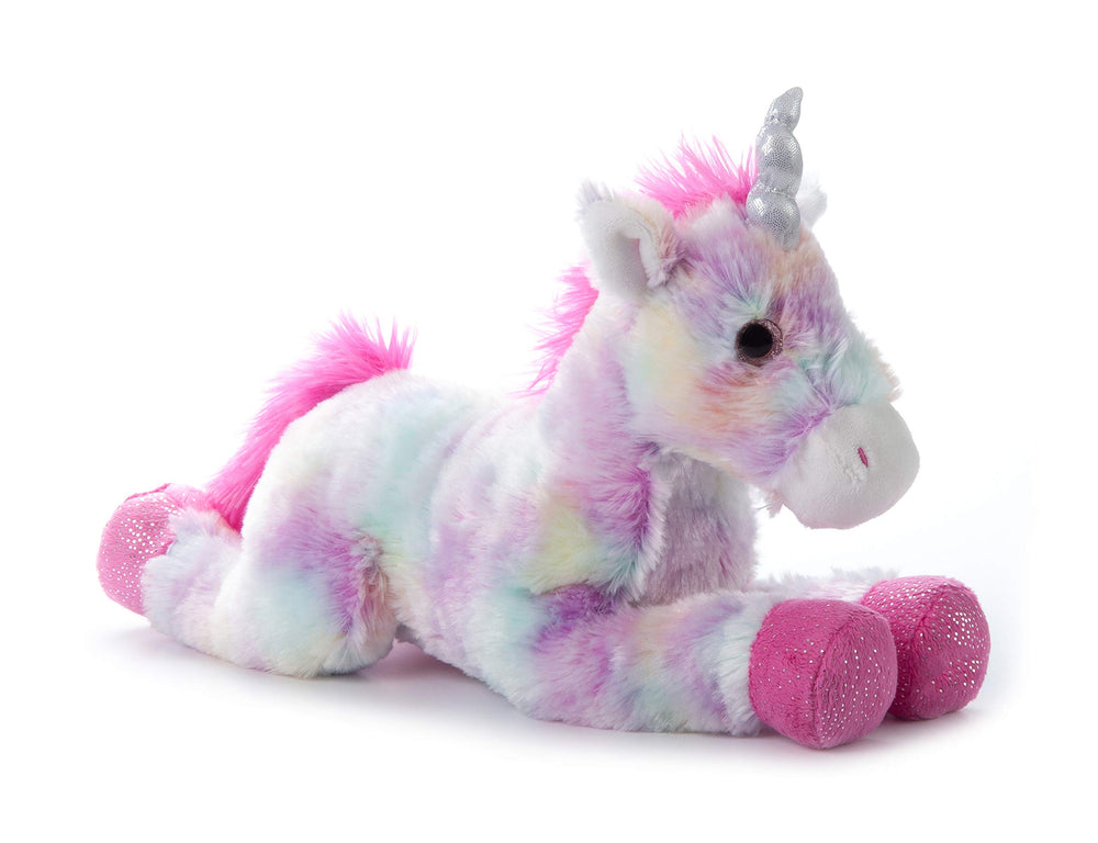 The Petting Zoo pastel tie-dye unicorn 13-inch collectible for growing collections.