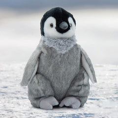 The Petting Zoo Penguin Chick stuffed animal, gift-ready packaging, ideal for celebrations.