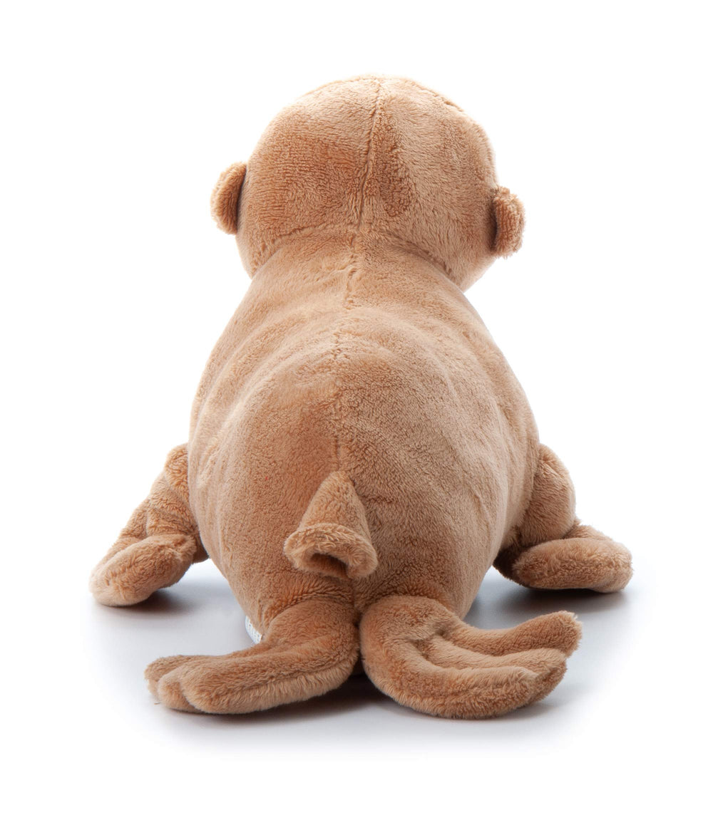 The Petting Zoo sea lion plush with flappy flippers, great for imaginative play