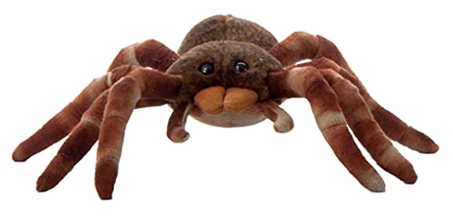 The Petting Zoo tarantula plush resting pose for cozy moments.