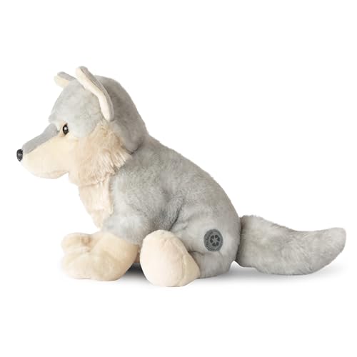 The Petting Zoo wolf stitching detail highlights durable seams for adventures.