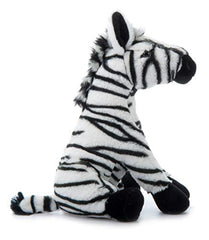The Petting Zoo zebra plush makes a thoughtful gift for kids' celebrations.