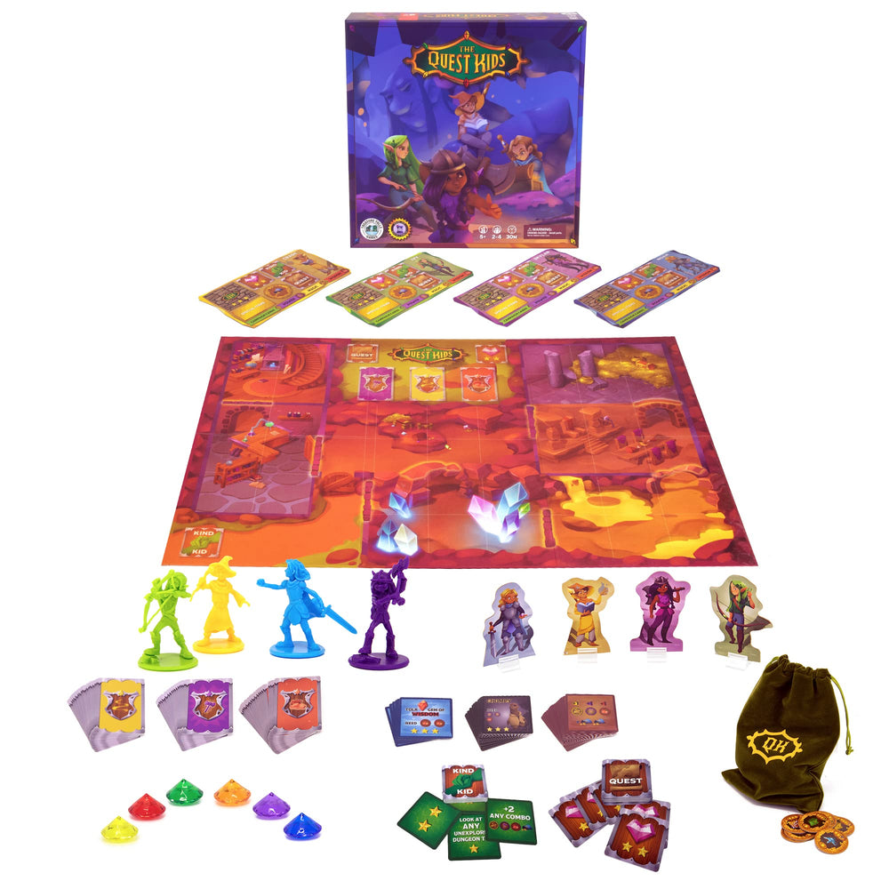 The Quest Kids colorful-hero-figures showcase creative play and imaginative storytelling.