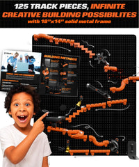 THE SCHOLAR ANT dual-side marble track for dynamic learning and experimentation