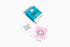 The School of Mindfulness expression card play demonstrates sharing ideas.