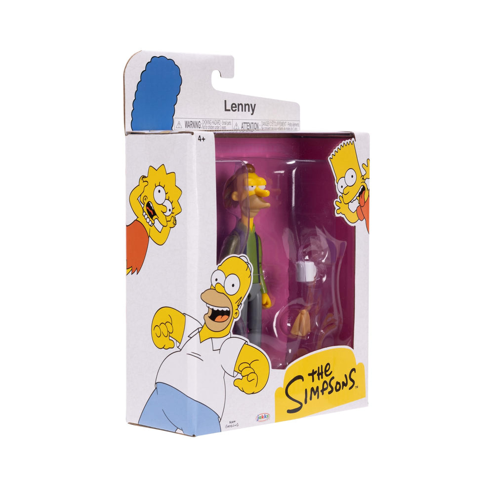 Collectible Lenny Leonard with accessories adds nostalgic display value.