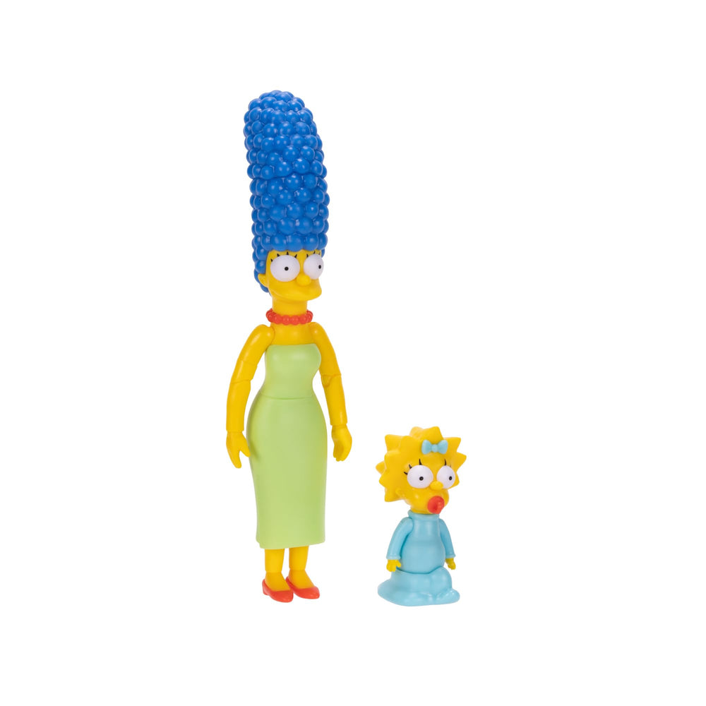 The Simpsons Marge and Maggie figure diorama-ready pose sparks scenes from the show.